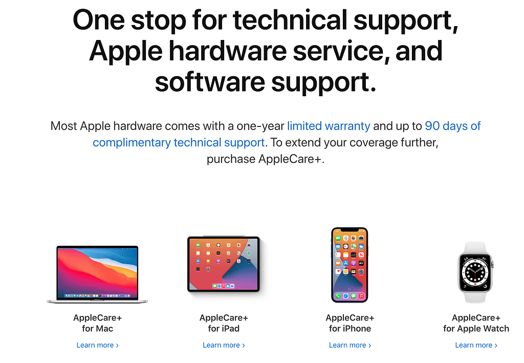 Apple Care Example