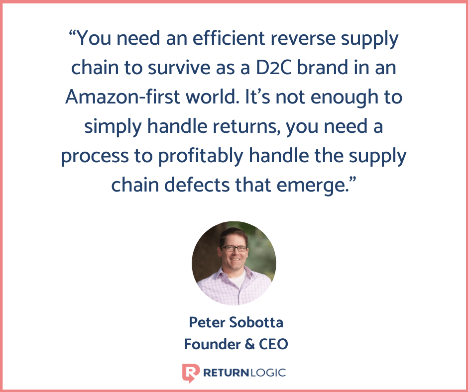 Quote - Peter Sobotta ReturnLogic CEO