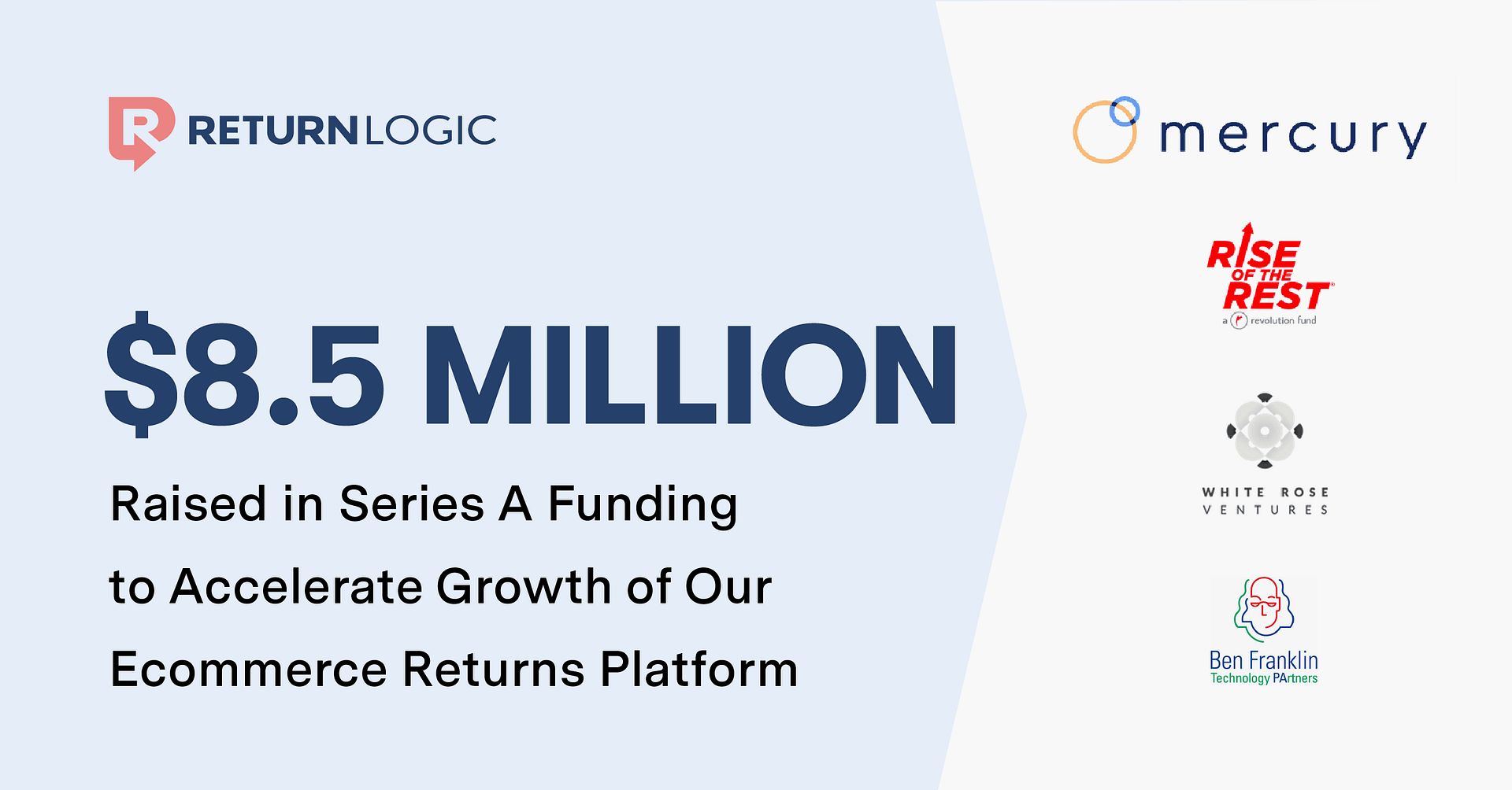 ReturnLogic Raises $8.5 Million in Series A Funding From Mercury and Other Leading Investors